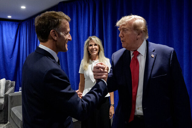 Macron at the assembly